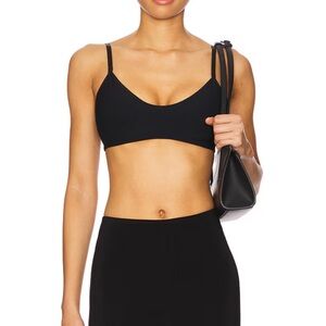 NWT Commando Butter Bralette in Black XS